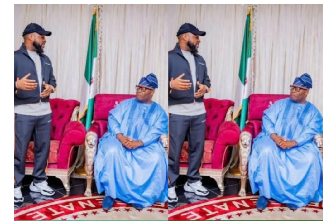 “Don’t allow 30BG or anybody drag you into politics” – Senate president Akpabio urges Davido